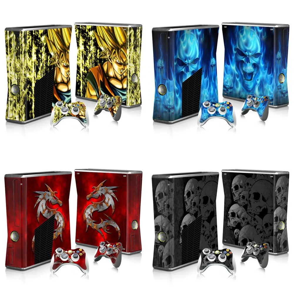 Новая наклейка для XBox 360 тонкая защитная пленка консоли Виниловая