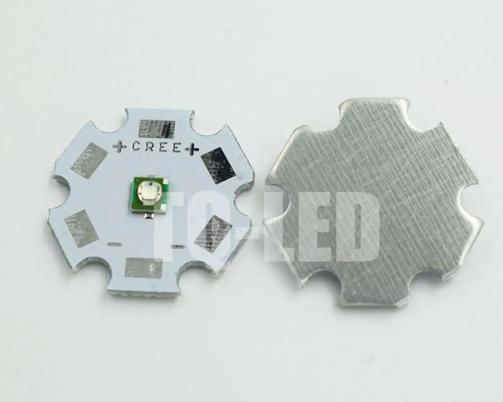 10X Cree XPE XP-E 3 5 W светодиодный эмиттер белый RGBW на 8 мм 10 12 14 16 20 печатная плата | Лампы