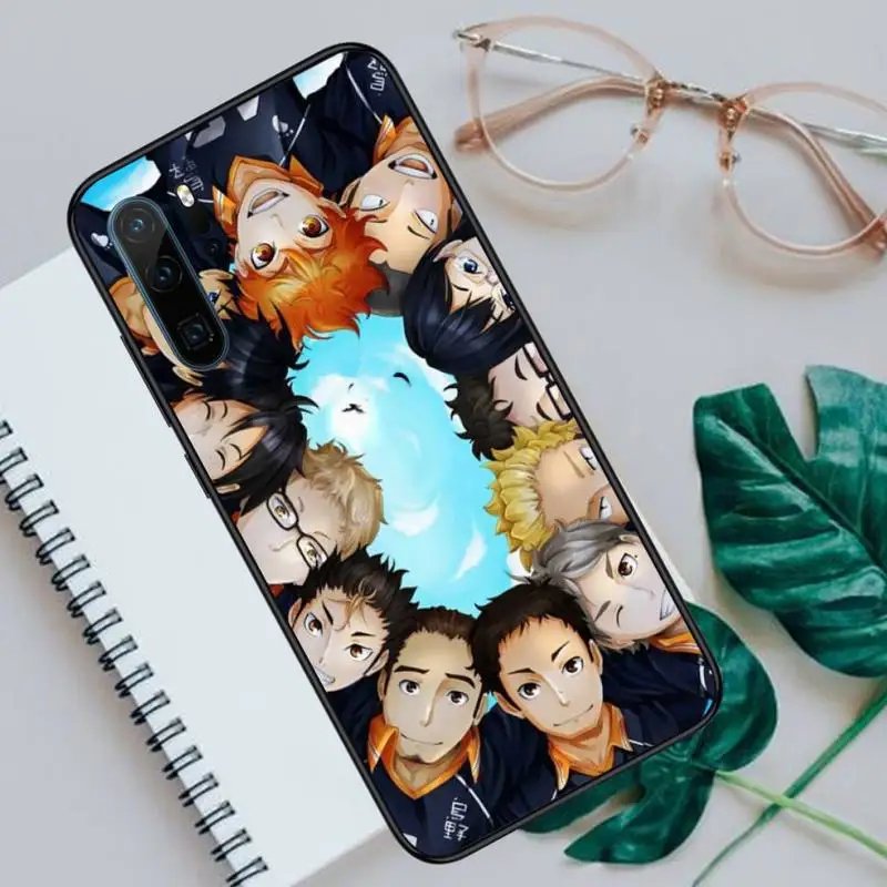 

anime Haikyuu Hinata attacks Phone Case For Huawei honor Mate P 10 20 30 40 i 9 8 pro x Lite smart 2019 nova 5t funda coque