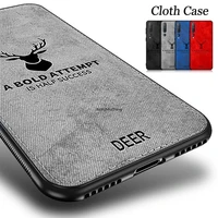 fashion shockproof cloth case soft tpu antlers pattern deer phone case for vivo y97 y95 y91 y93 y85 y73 y72 y30 y20 y20i y19 y5s