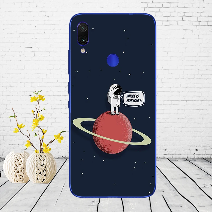 F33 Чехол для Xiaomi Redmi Note 7, силиконовый чехол для Xiaomi Redmi Note 7, задняя крышка, чехол для Redmi Note 7, чехол для телефона - Цвет: F33