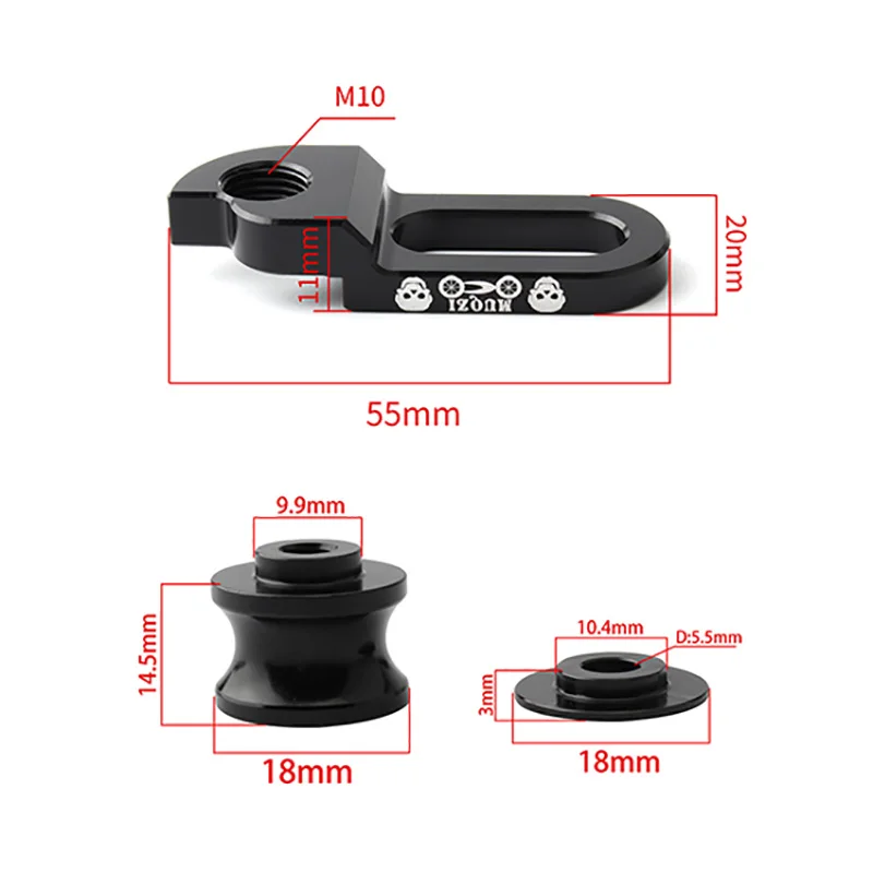 MUQZI рама для велосипеда задний переключатель Вешалка удлинитель хвост крючок 99%