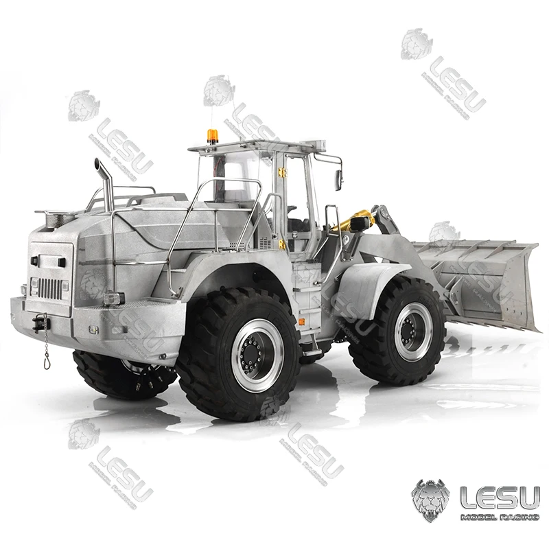 Металлический LESU 1/15 RC гидравлический погрузчик либхер L574 насос ESC двигатель