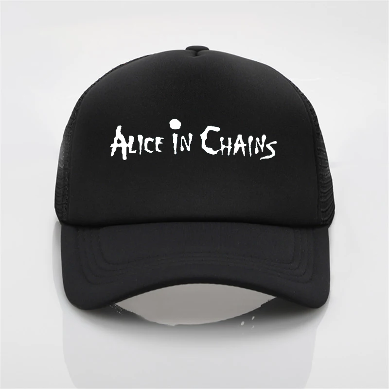 

fashion hat Alice In Chains printing baseball cap Men women Summer sun hat trucker cap