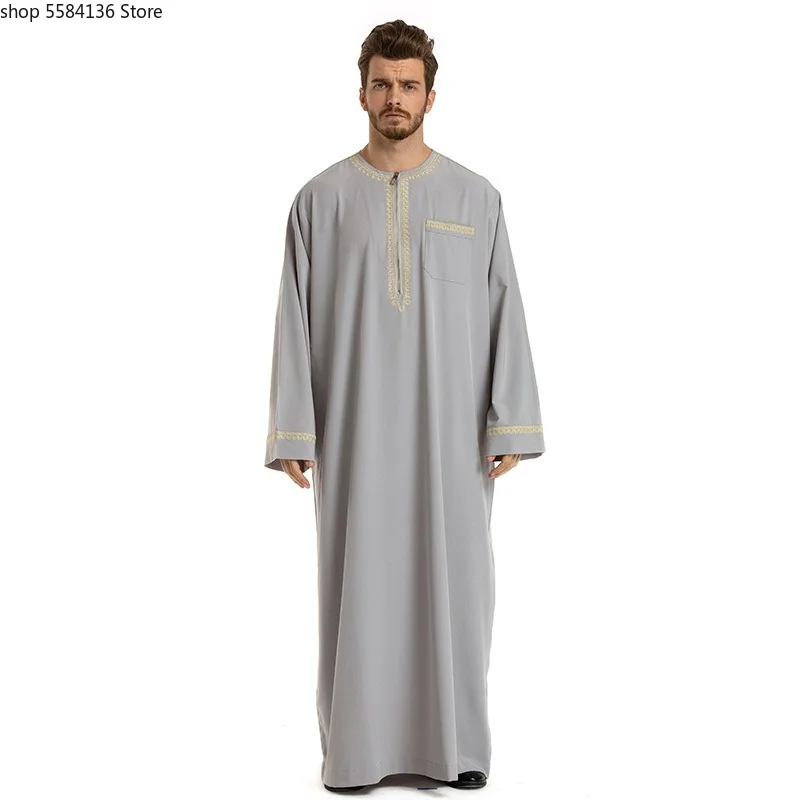 Арабская абайя Homme Пакистан Саудовская Аравия мусульманское платье Оман
