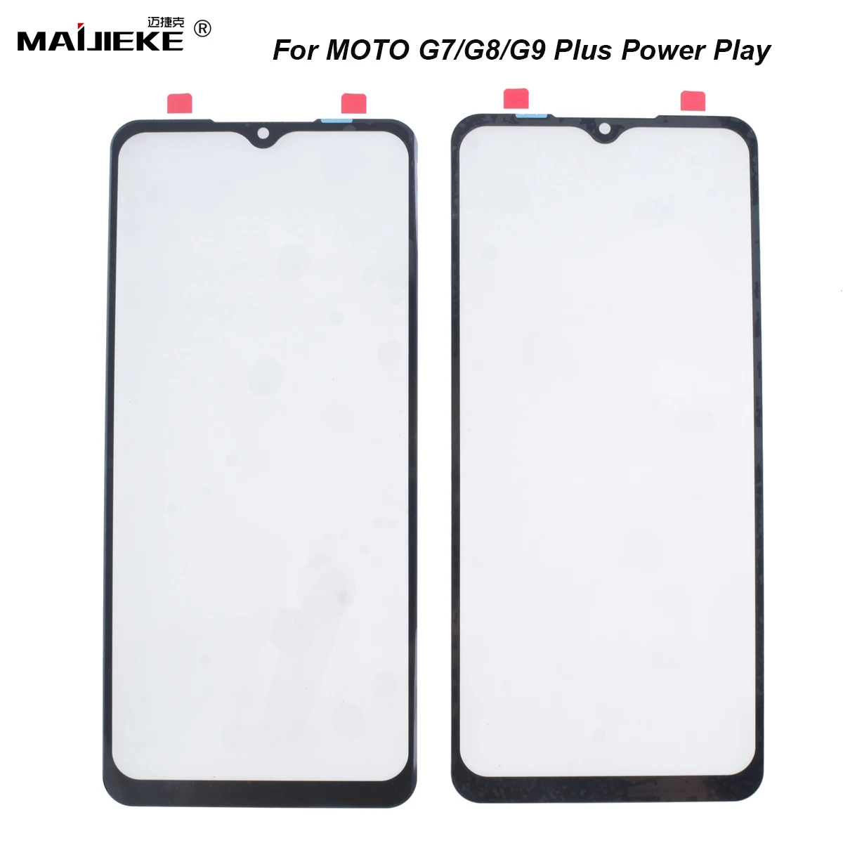 

10pcs Front Outer Screen Glass Lens For Motorola Moto G9 Plus G8 Power G7 Plus G7 Power G7 Play Touch Screen Replacement