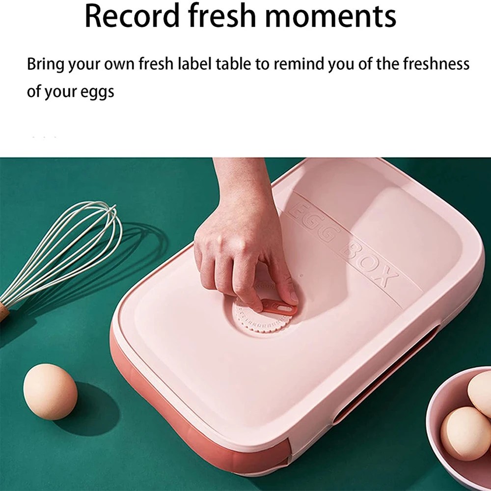 Новые пластиковые контейнеры для хранения яиц ящик-органайзер коробка с крышкой