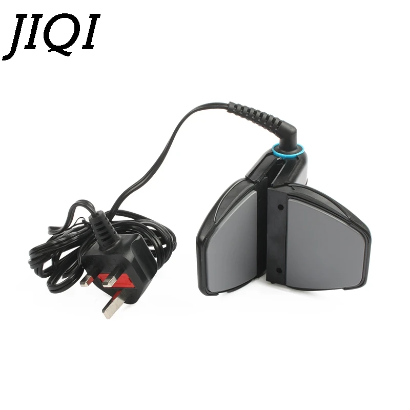 JIQI 110 В/220 В складной портативный компактный тачап дорожный электрический утюг с антипригарным Мини-воротником рукав гладильная машина ЕС и США
