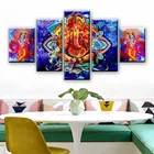 Алмазная живопись 5d сделай сам, 5 шт., индуийский Властелин Ганеша и Кришна, вышивка крестиком, алмазная вышивка, вышивка стразы, домашний декор