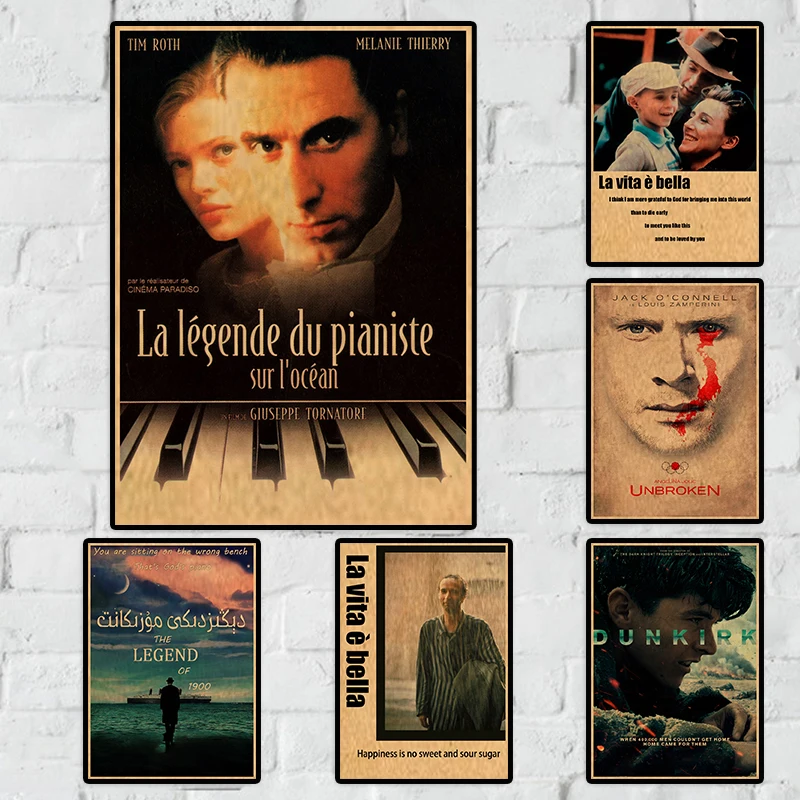 Dunkirk/Легенда о 1990/непрерывный/жизнь красивый Ретро плакат крафт-бумага домашний