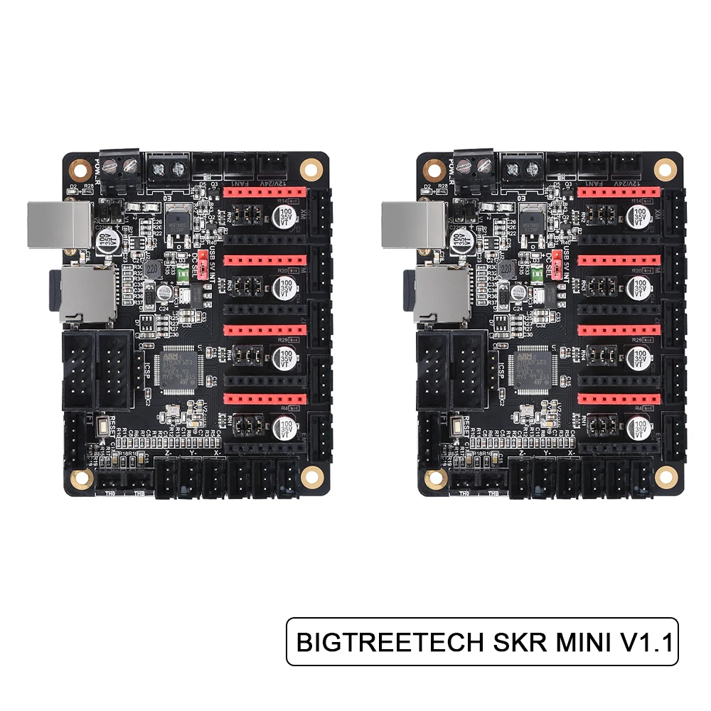 

BIGTREETECH SKR MINI V1.1 Controller Board 32-Bit Mini Motherboard Z Axis TMC2208 TMC2130 SPI Driver 3D Printer RepRap MKS GEN L