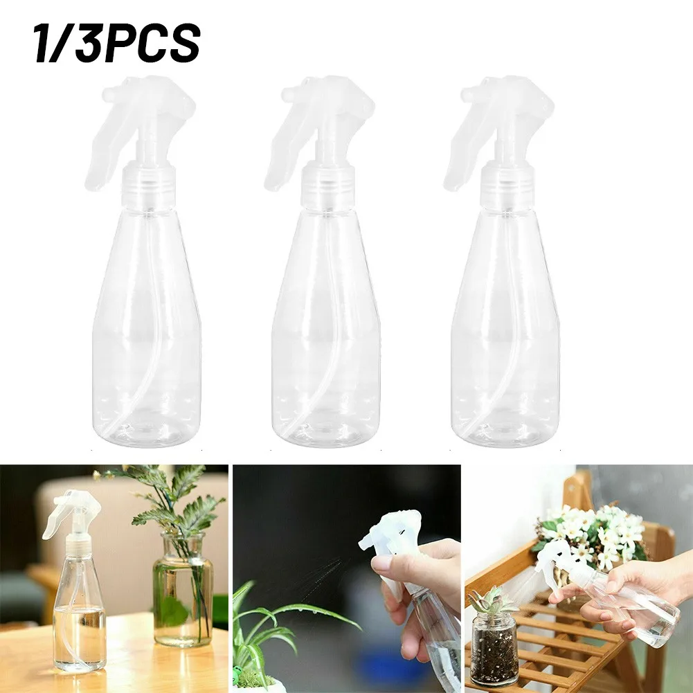 

200ml Water Spray Bottle Misting Clear Sprayer Empty Water Bottle For Gardening Watering Tools