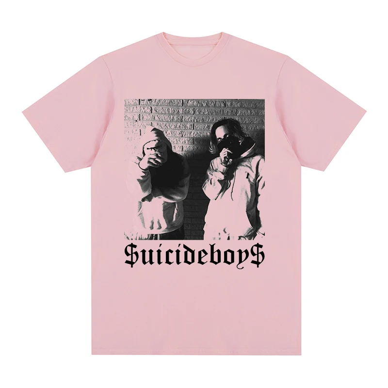 Футболка для мальчиков с парнями из Suicideboys надписью $ uicideboy Классическая крутая