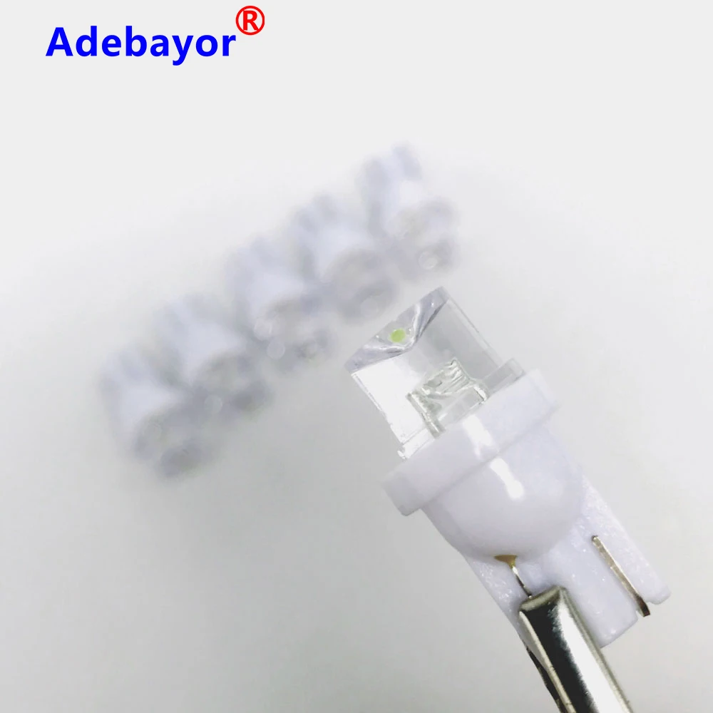 Автомобисветодиодный белые светодиодные лампы T10 194 168 SMD W5W 2 шт. бокосветильник пы