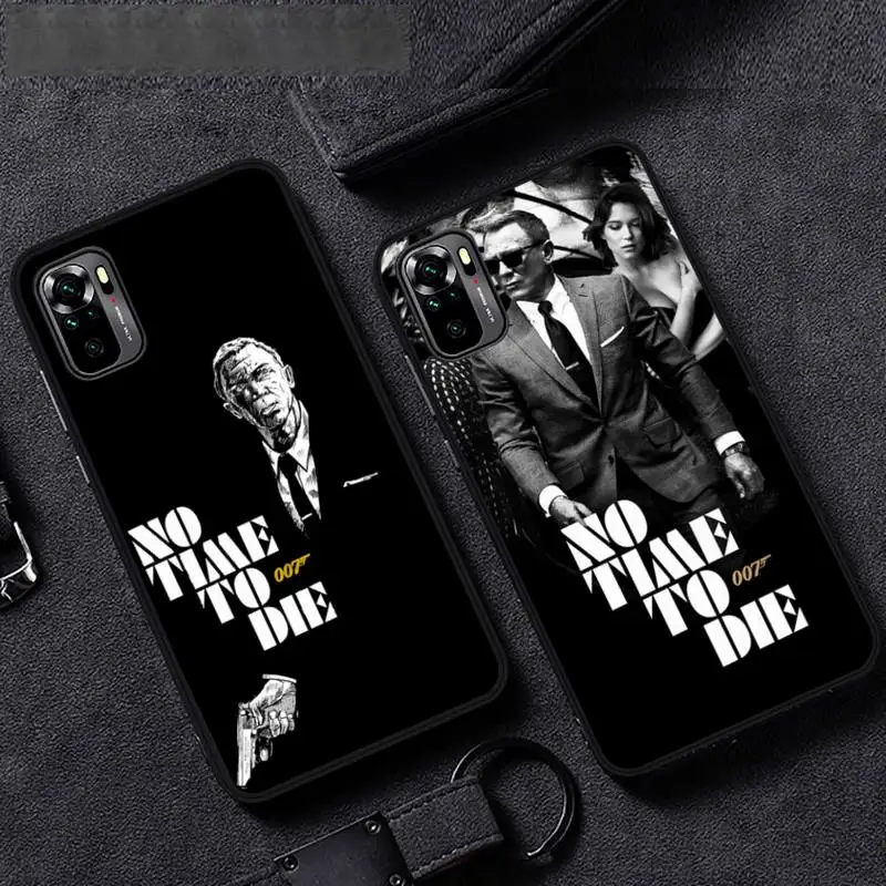 

Hot 007 No Time To Die Phone Case For Huawei P40 P20 P30 Mate 40 20 10 Lite Pro Nova 5t P Smart 2019