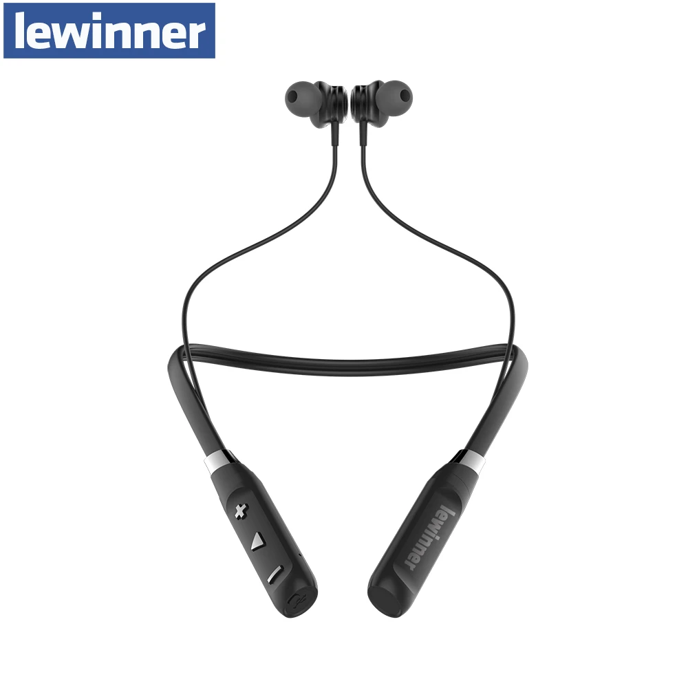 Lewinner J16 Bluetooth наушники со встроенным микрофоном беспроводные легкие спортивные с