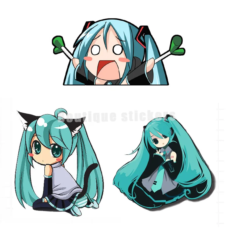 

Cartoon Two-dimensional Trolley Case Laptop Stickers Car Car Stickers Vinyl Auto Parts Car Styling Car Window Decals Die-cutting