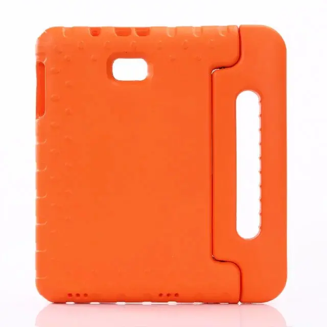Дети Shockroof Обложка для Samsung Galaxy Tab A A6 10,1 T580 T580N T585 T585C планшет корпус из пены EVA ручка стенд оболочки+ ручка - Цвет: Оранжевый