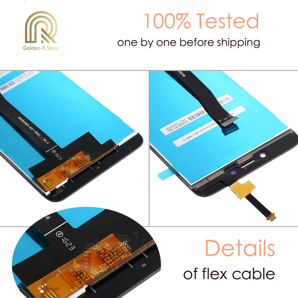 Сменный ЖК дисплей с дигитайзером сенсорного экрана 5 0 дюйма для Xiaomi Redmi 4X Pro Prime +