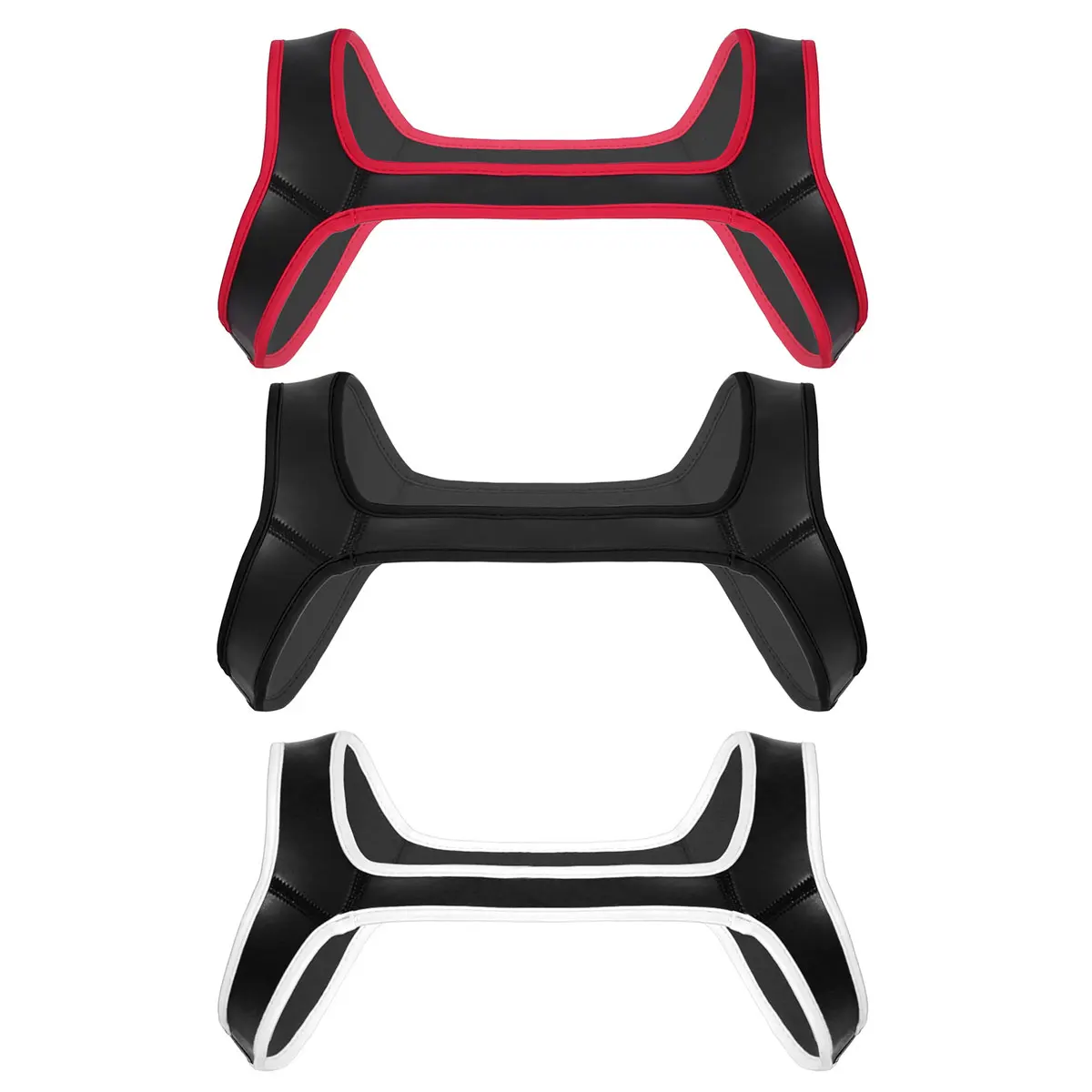 Модные мужские нагрудные двойные плечевые широкие ремни защита мышц ролевые