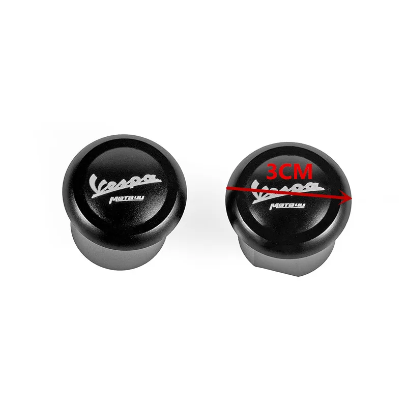 

Mirror Hole Blanking Plate Cover Rearview mirror removed Decorative Covers Scooter Accessories For Piaggio Vespa GTS300 GTS 300