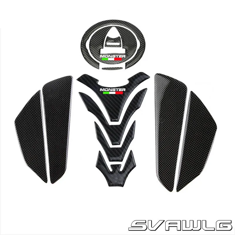 3D газа топливного бака Кепки бак для наклейки пленки поездок на мотоцикле DUCATI