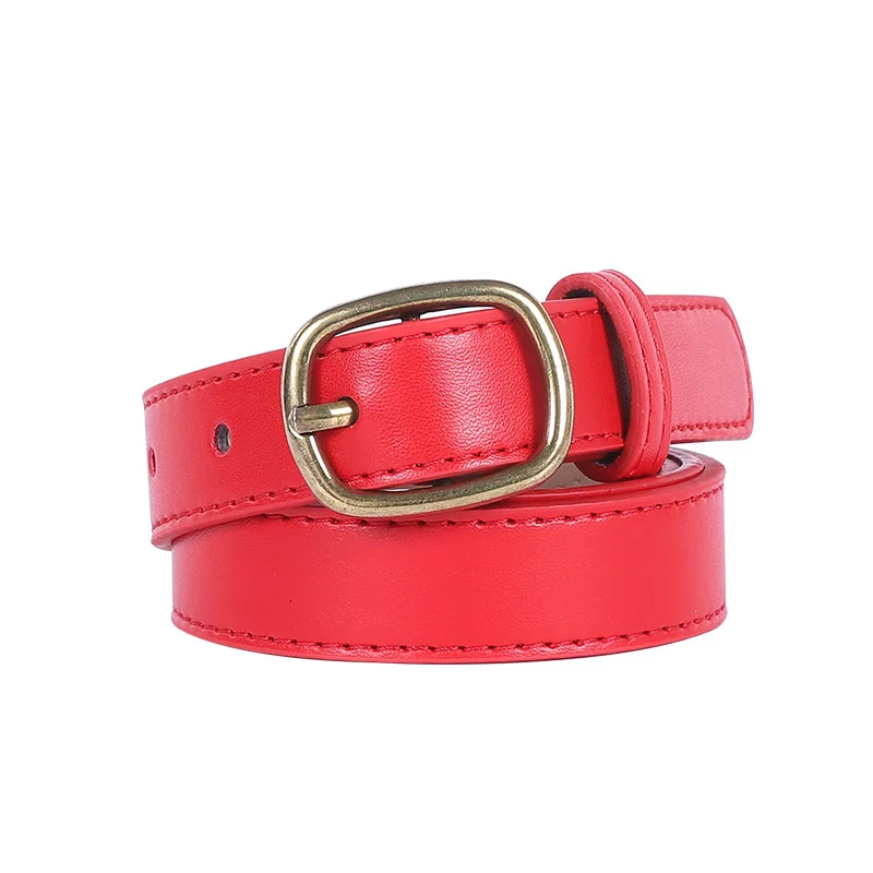 

Women Belts Casual Copper Pin Buckle Belt Luxury Brand Leather Belt Designers Luxury Belts For Women Apparel Fashion Waist