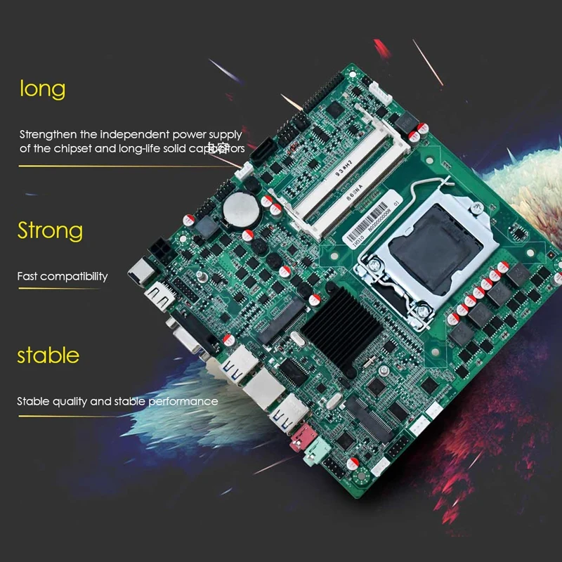 Игровая материнская плата IH310B3 DDR3 32 ГБ для I3/I5/I7 и арена серия Pentium 6/7/8/9 1066/1333/1600 МГц