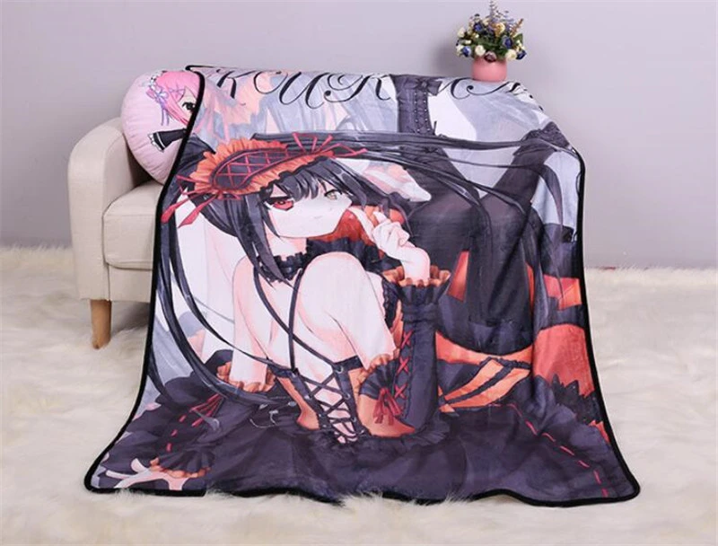 Новое одеяло с аниме свиданием и прямой трансляцией токисаки Куруми простыня для