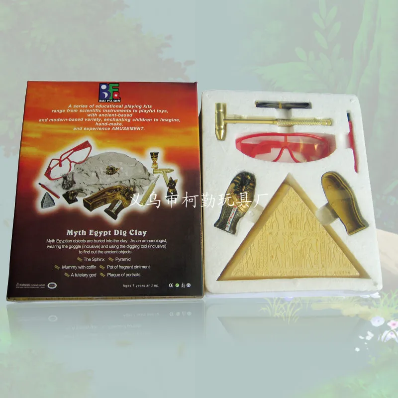 Набор моделей DIY игрушечный экскаватор ручная раскопка Древняя египетская мумия