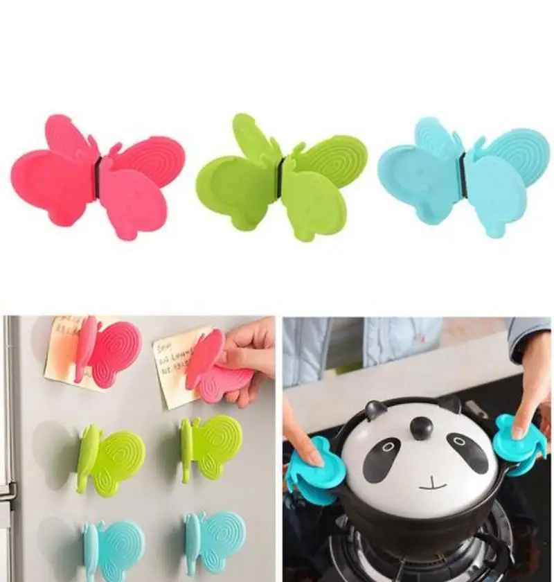 1 шт. силиконовые перчатки для микроволновой печи 6 цветов печь теплоизоляционные