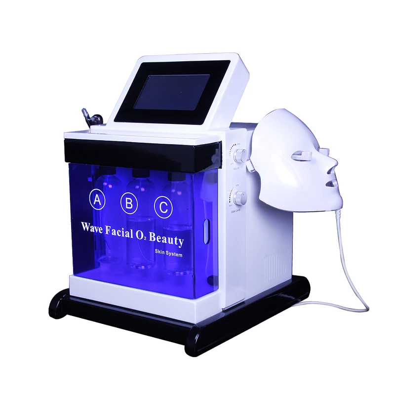 Hydrafacial Aqua кожура для лица микродермабразия Maquina hidrodermoabration Алмазная машина Led