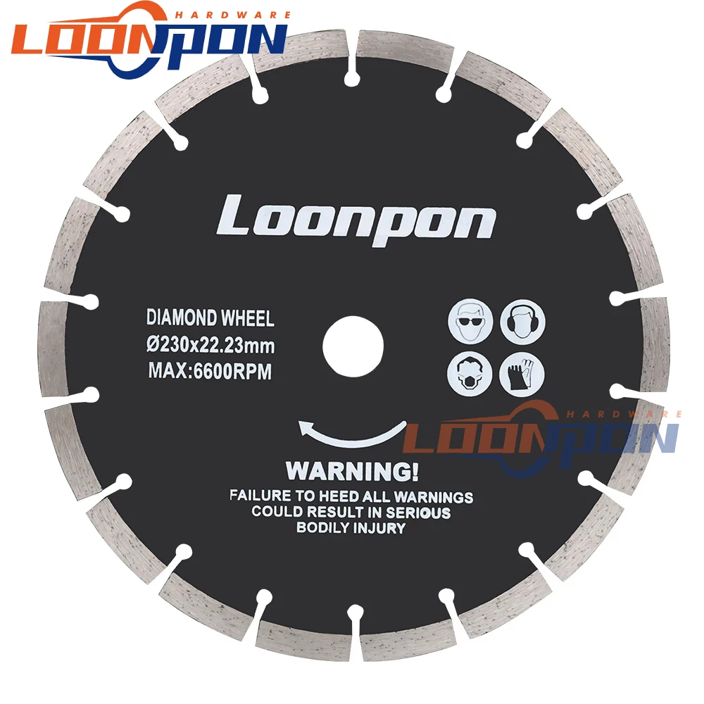 Алмазная пила 7/9 дюйма отрезной диск для влажной/сухой циркулярной резки плитки