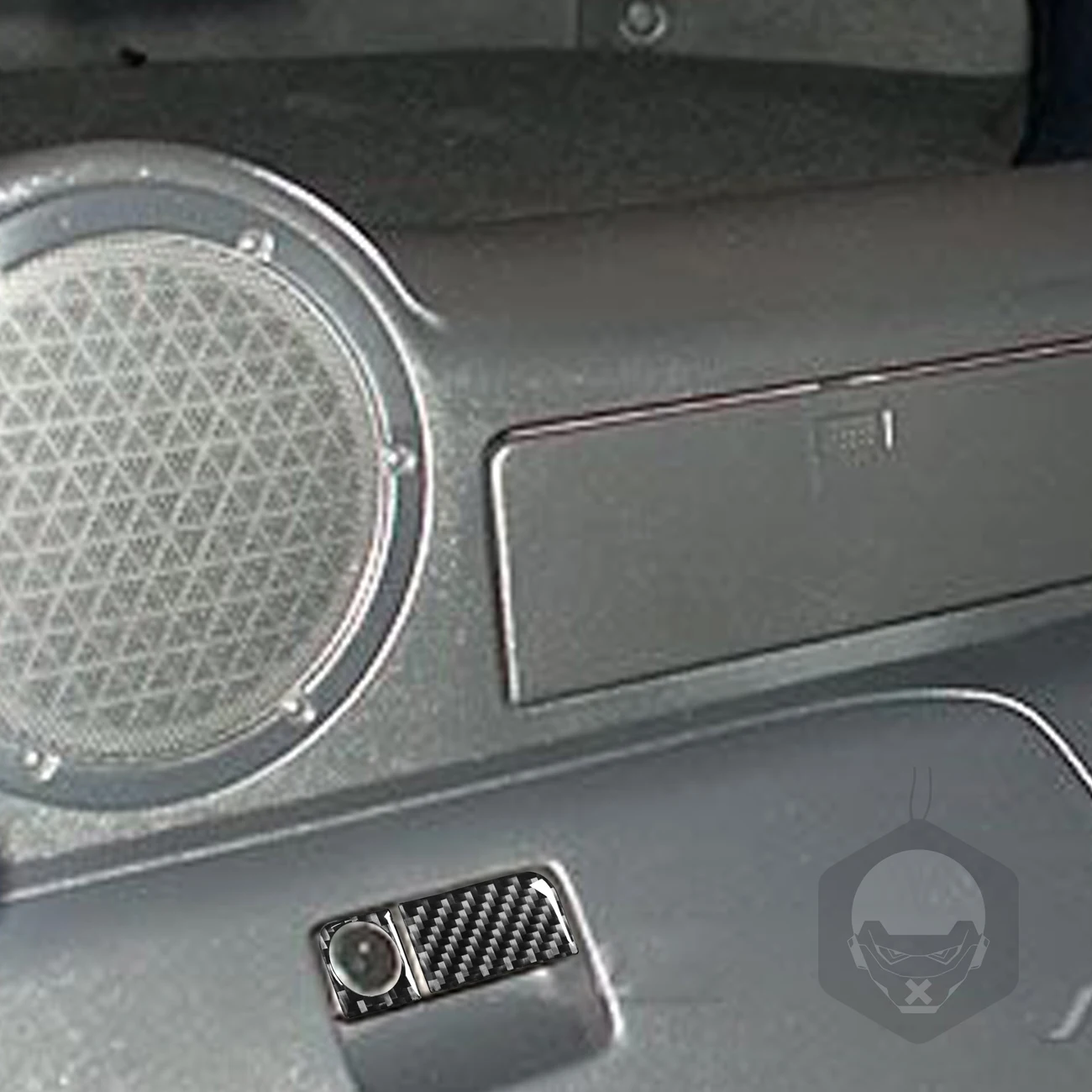 

Carbon Fiber Sticker Car Interier Storage Box Locker Catch Trim Decorative Cover For Nissan 350Z Car Styling Accessories