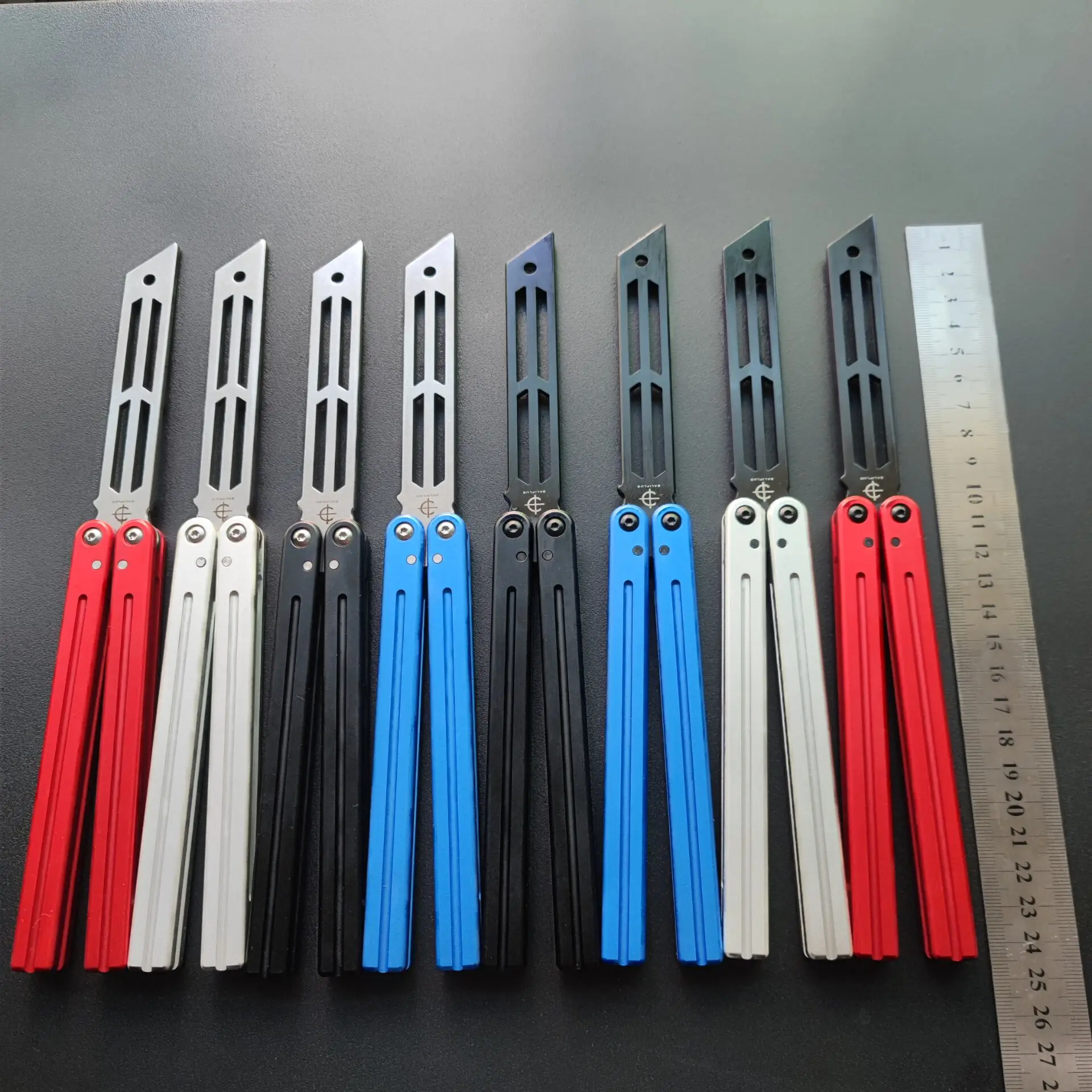 Новый кальмар Baliplus Triton Butterfly нож для тренера 6061 T6511 алюминиевая ручка 420C Выживание