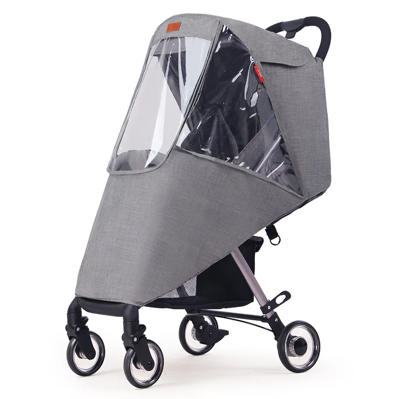 

Windproof Stroller Accessories Rain Cover PVC Universal Wind Dust Shield For Strollers Pushchairs Stroller Raincoat Kids Stuff