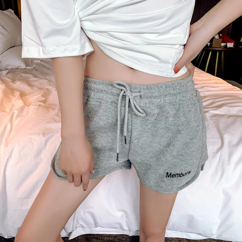 

Fashion Women's Shorts Letter Printed Loose Leisure Sports Spodenki Damskie Summer Shorts Feminino 2021 Vetement