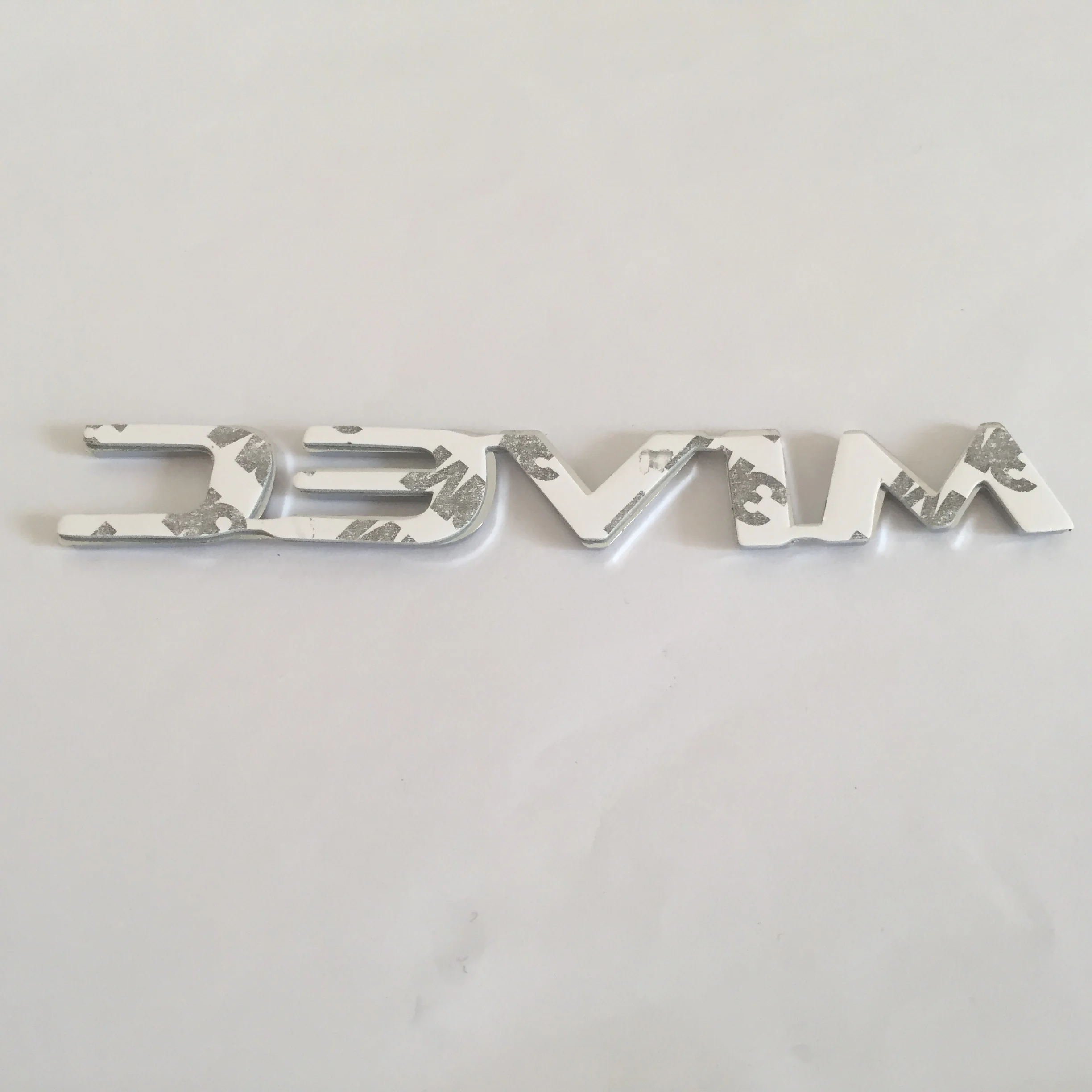 1 шт. ABS хром MIVEC Автомобильная буква задняя зеркальная эмблема значок наклейка