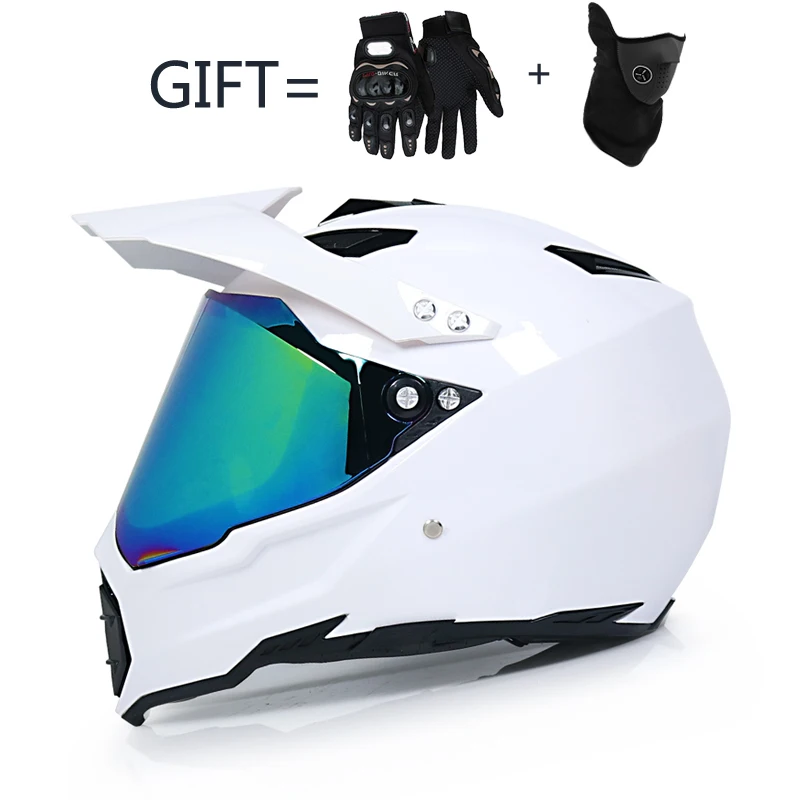 Высокое качество мотоциклетный шлем с полным лицом для мотокросса ATV в горошек |