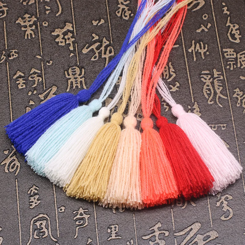 10 шт./лот акриловая шерстяная подвесная веревка с кисточками ювелирные изделия