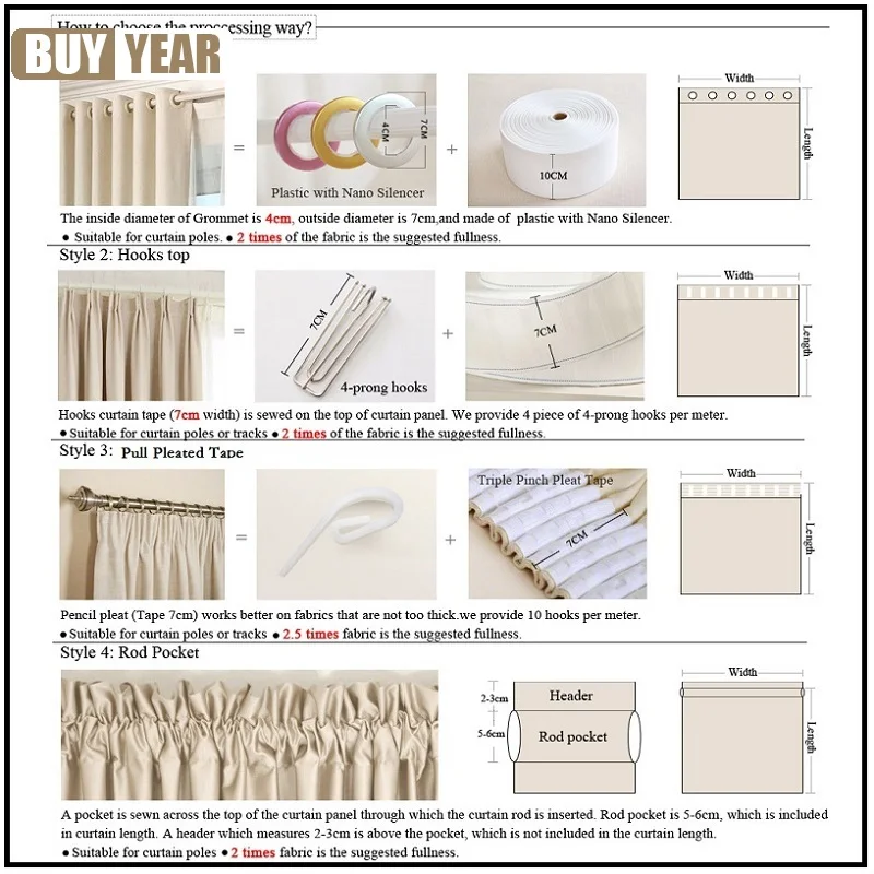 

2021 Water-soluble Embroidered Curtains Finished Custom Blackout Curtains for Living Dining Room Bedroom