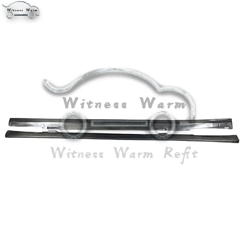 Комплект боковых юбки из углеродного волокна для бампера и губ Honda CIVIC 16 17 седан 10