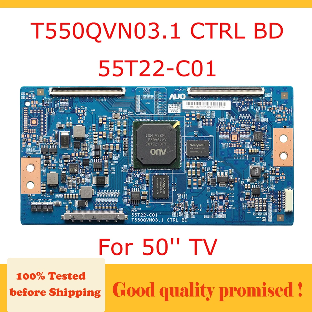 T Con плата T550QVN03.1 CTRL BD 55T22 C01 50 ''материнская для телевизора дюймов