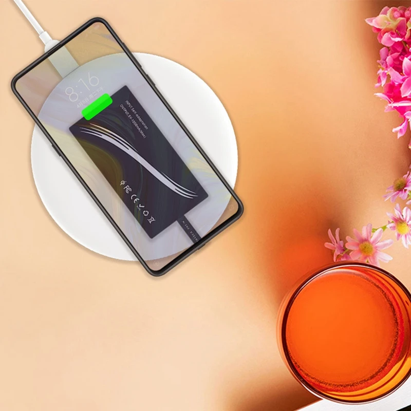 

Qi Wireless Charger Type-C Universal Charging Receiver for Huawei P20 Pro P10 Plus Xiaomi Mi8 Mi6 for USB Type C