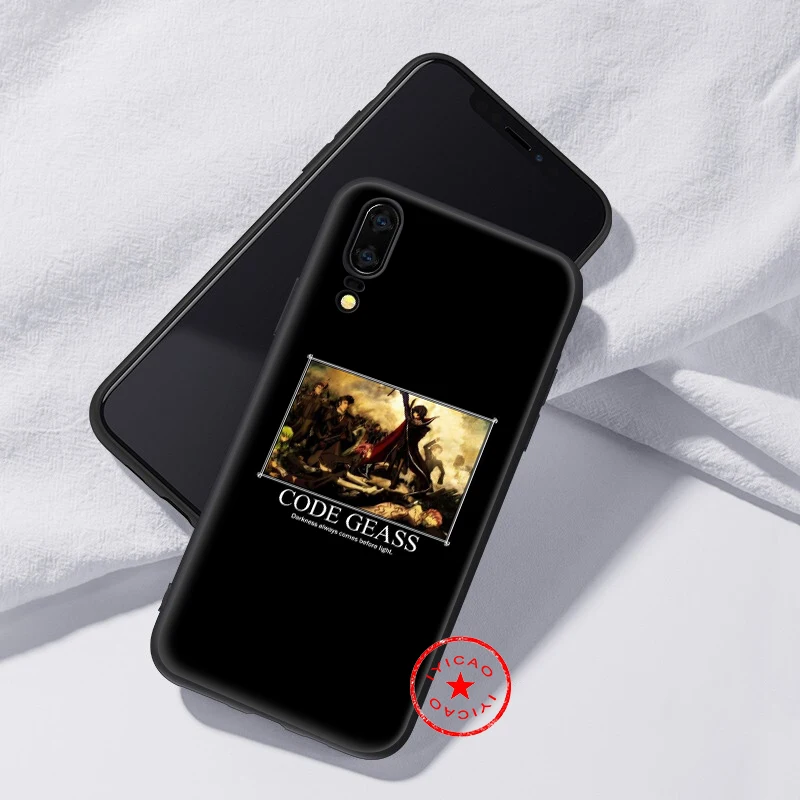 IYICAO Code Geass аниме мягкий чехол для huawei P30 P20 P10 P9 P8 Lite Pro P Samrt Z плюс 2019 2018 2017 2016 2015 |