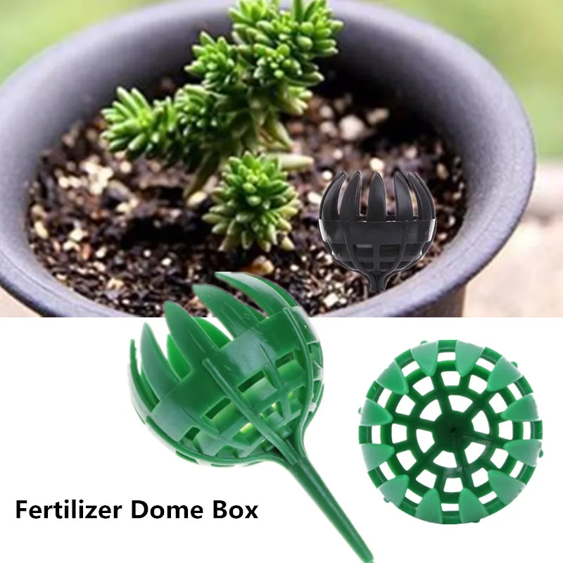 

2 Size Office Portable Plastic Fertilizer Dome Case Bonsai Tool