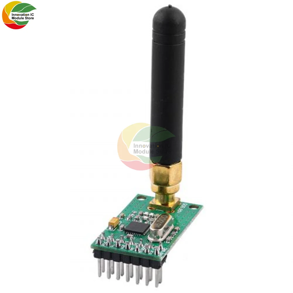 Беспроводной модуль приемопередатчика Ziqqucu NRF905 плата приемника передатчика Wi-Fi с