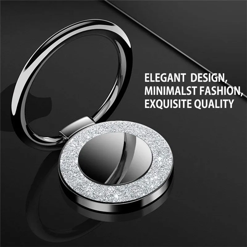Блестящее кольцо на палец для телефона магнитный держатель мобильного мобильный