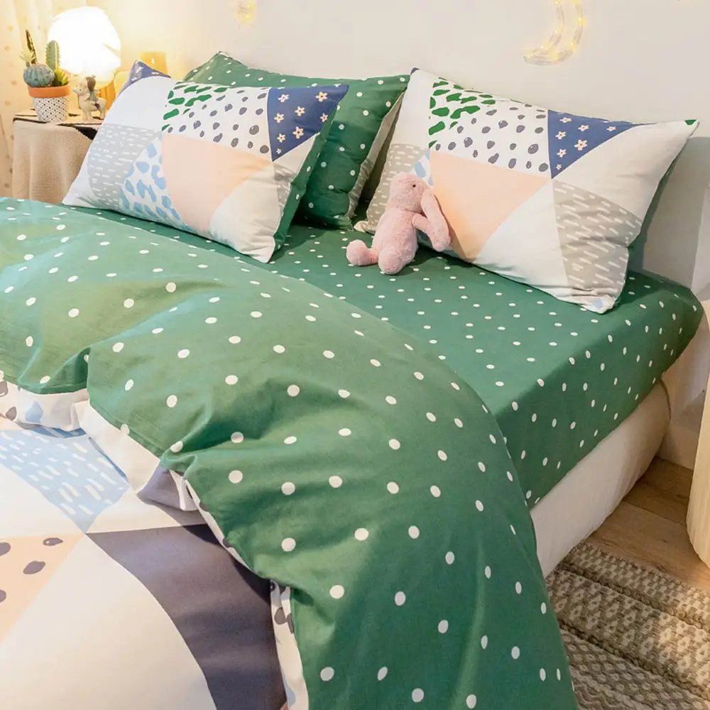 

Svetanya 100% Cotton Bedlinens Twin Queen King Size Bedding Set Duvet Cover Pillowcases Sheet