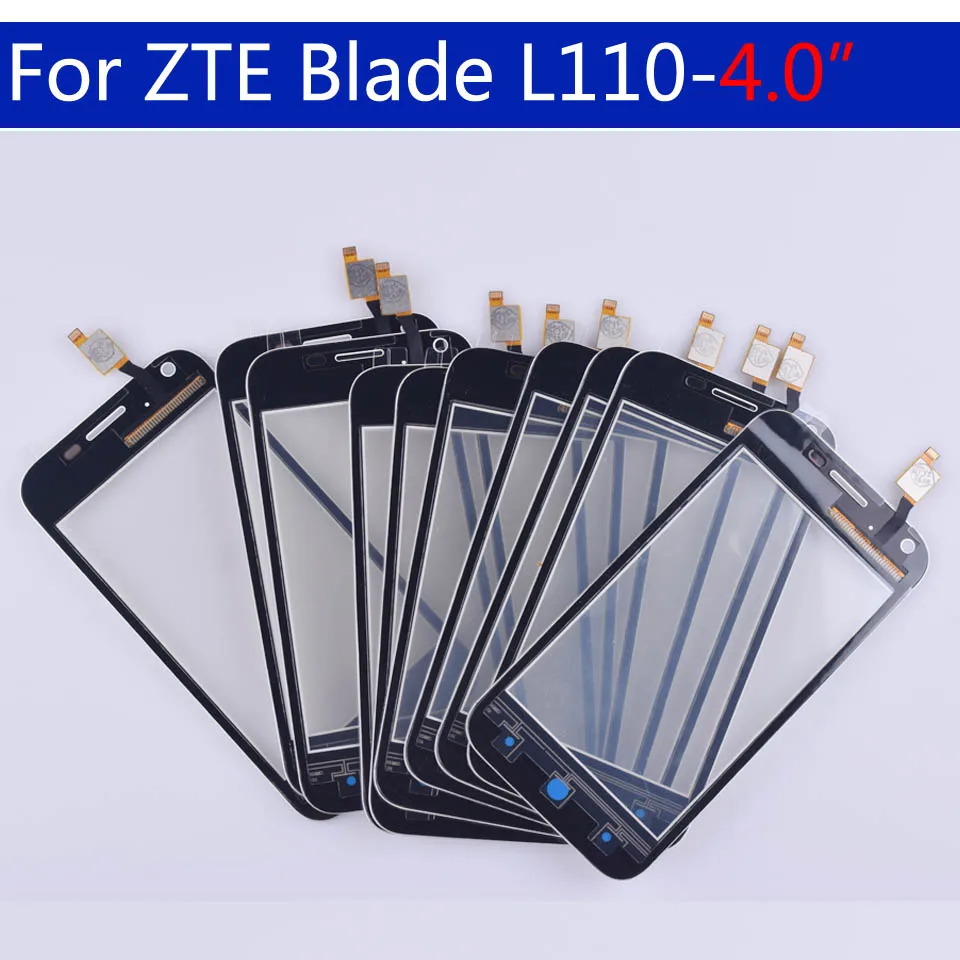 Сенсорная панель для ZTE Blade L110 сменный сенсорный экран с клейкой лентой 4 0